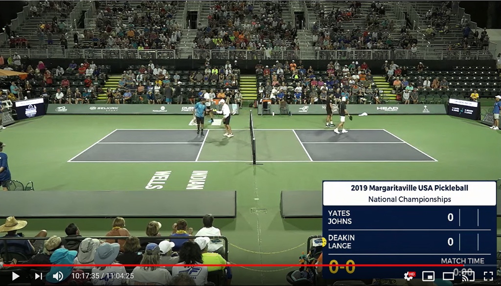 2019 USA National Pickleball Championships - Steve Deakin