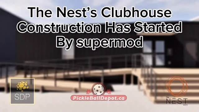 SUPERMOD CONSTRUCTION started on the clubhouse. Download Playbypoint and search for The Nest and they’ll keep you in the loop. @onixpickleball @pickleball_bc_association @ppatour @lv.nightowls @majorleaguepb