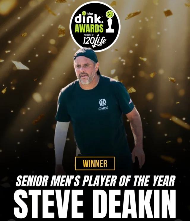 This is the best award and I’m honoured to receive it. Making room in my office. Thanks to everyone who voted. @onixpickleball @ppatour @lv.nightowls @pickleballdepotca  @thenest.sports